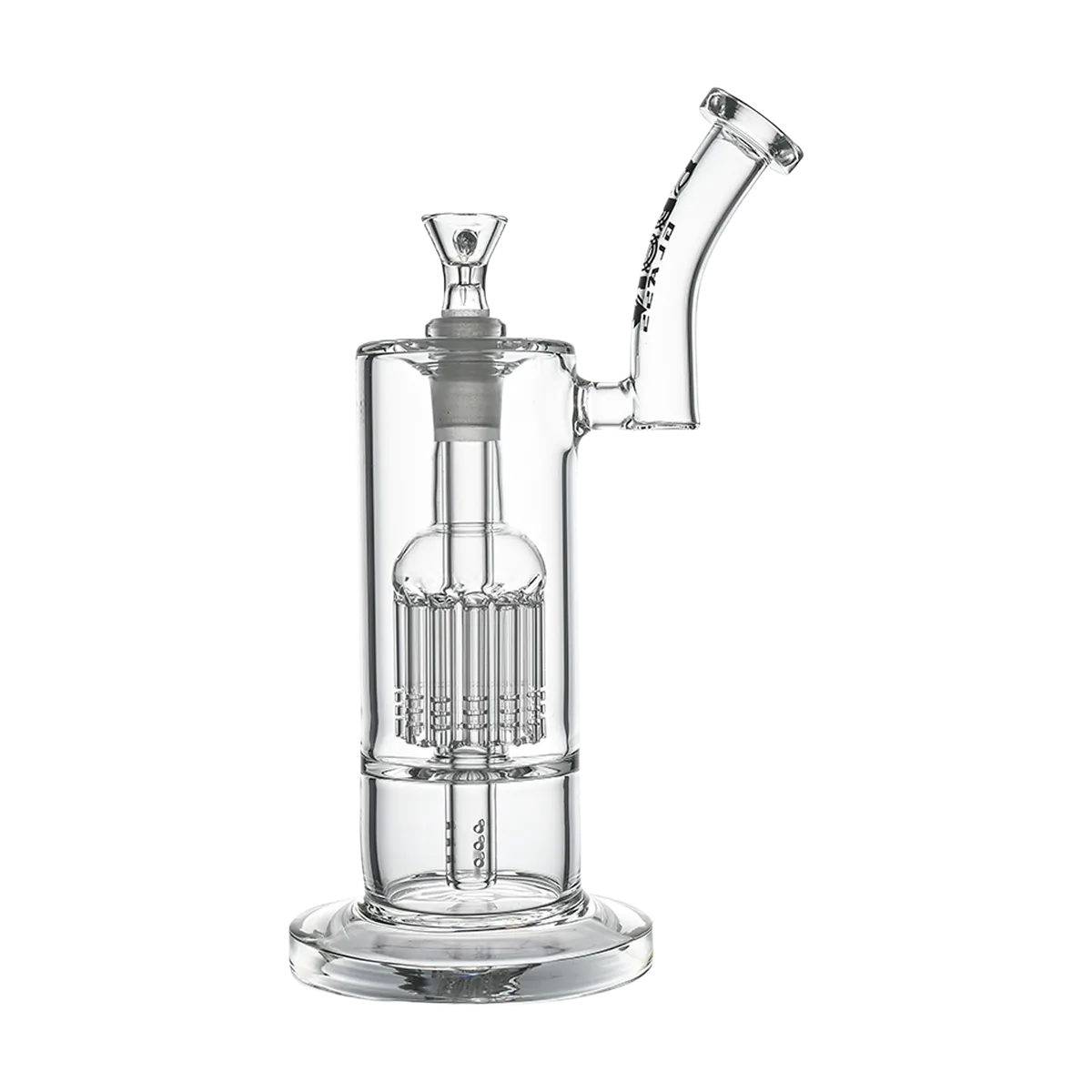 Croia Glass 10" Dual Chamber Scientific Bubbler Tree Perc Glass Bong | Croia Glass