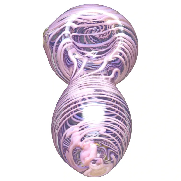 3-inch Glass Loose Swirl Hand Pipe