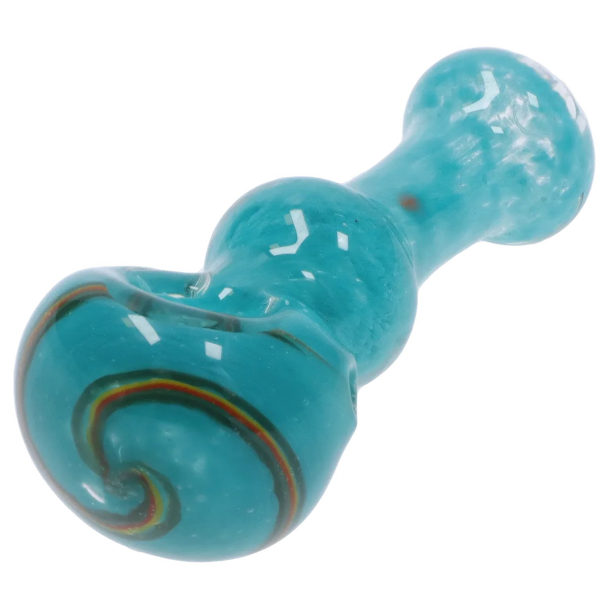 3-inch Glass with Bubble Middle Hand Pipe