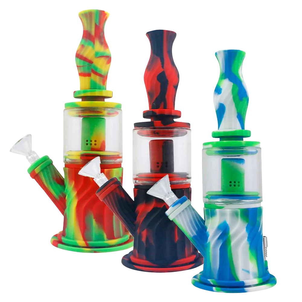 4-in-1 Silicone Multifunction Bong