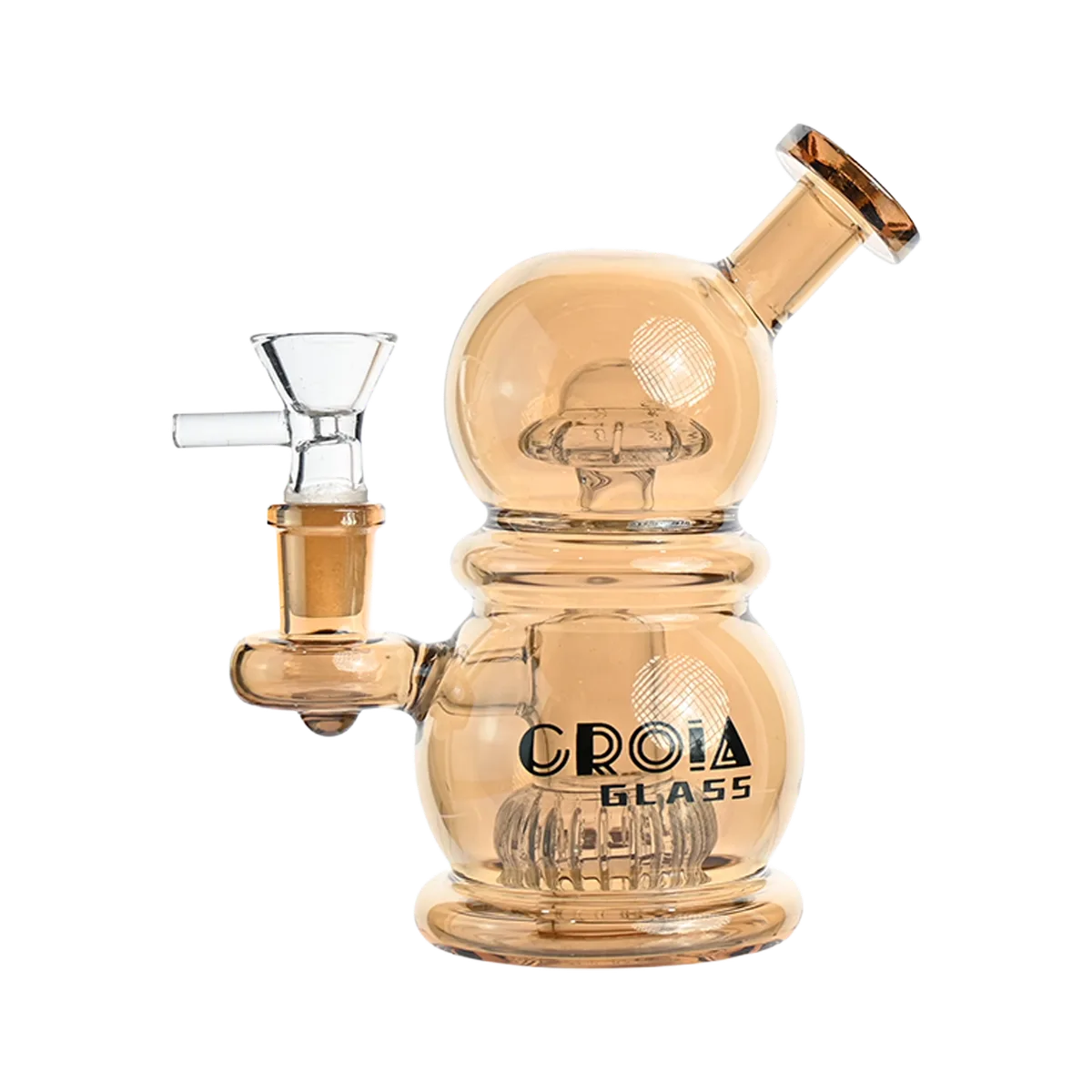 Croia Glass 6" Mini Egg Dab Rig with Crown Perc | Croia Glass