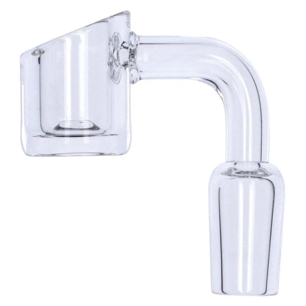 90° Slashed Quartz Banger | 14.5mm