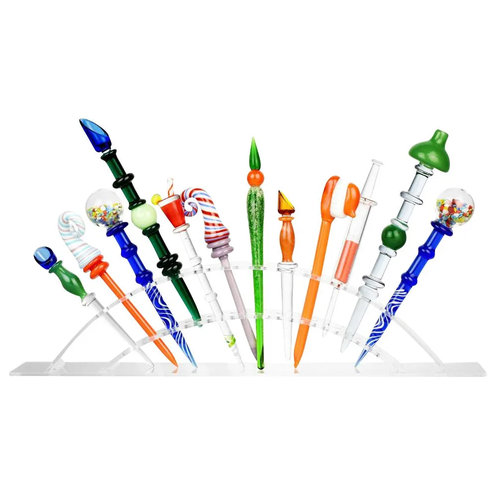 Acrylic Dab Tool Empty Display Stand - Holds 12
