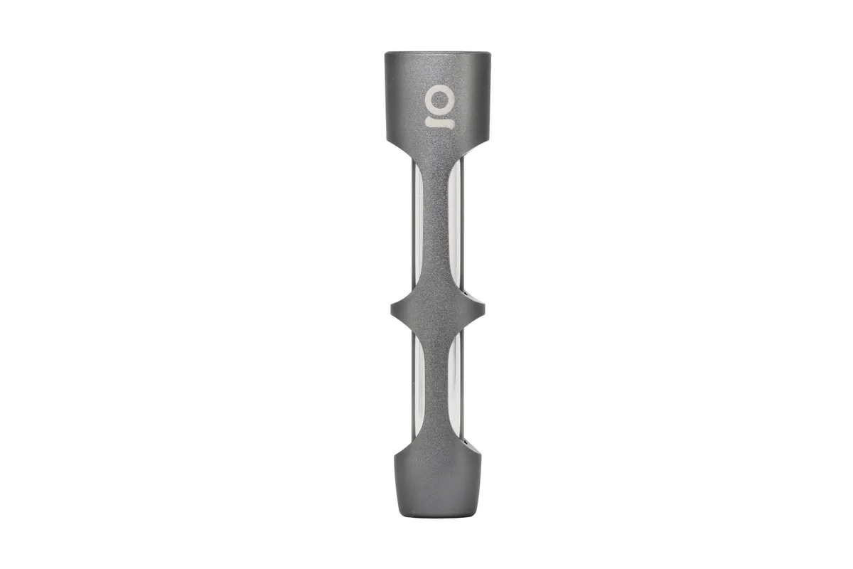 ONGROK Aluminum and Glass Chillum Pipe
