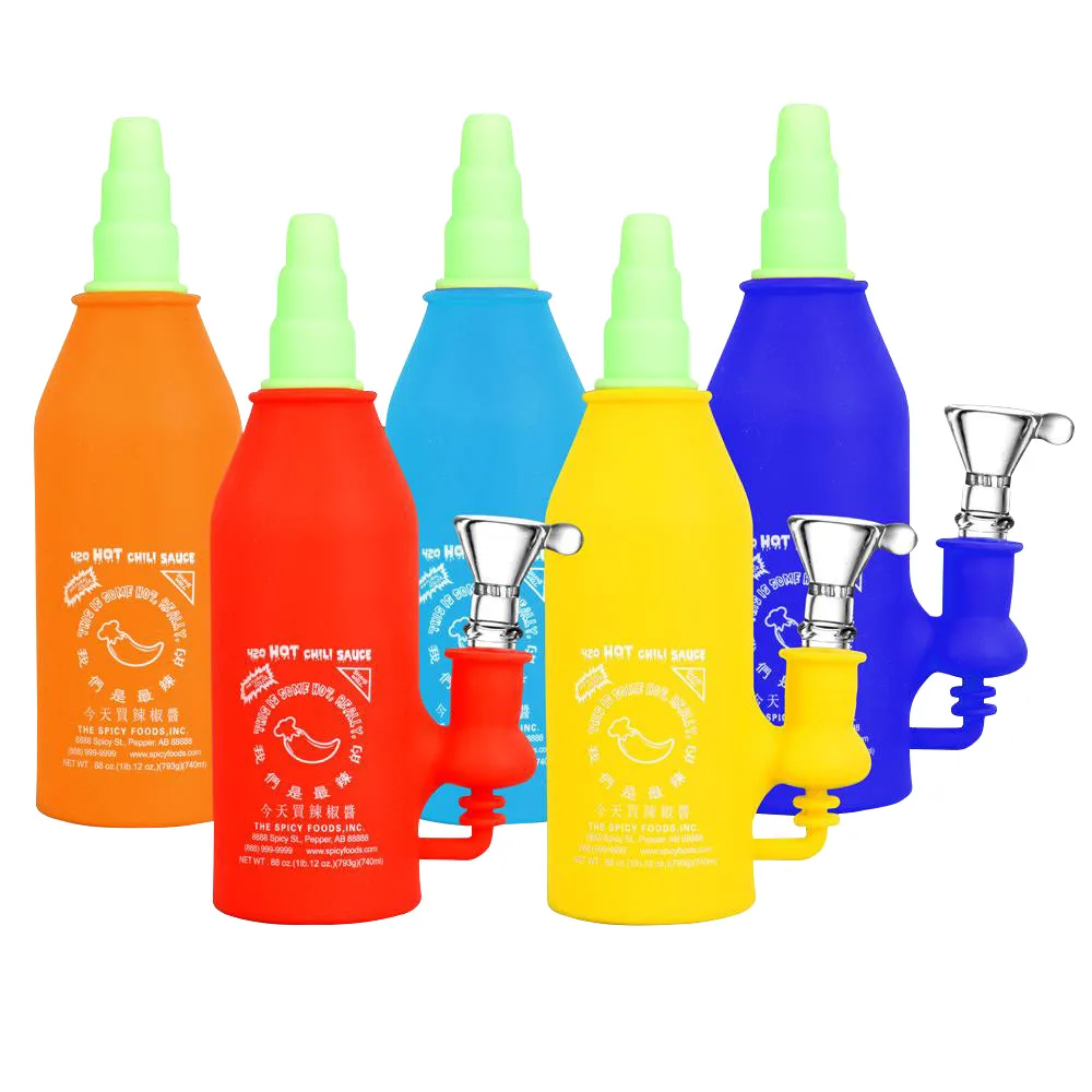 Asian Hot Sauce Silicone Bong