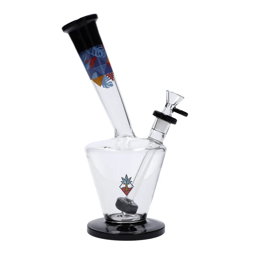 Cabana Cannabis Co. Upside Down Beaker Base Bong