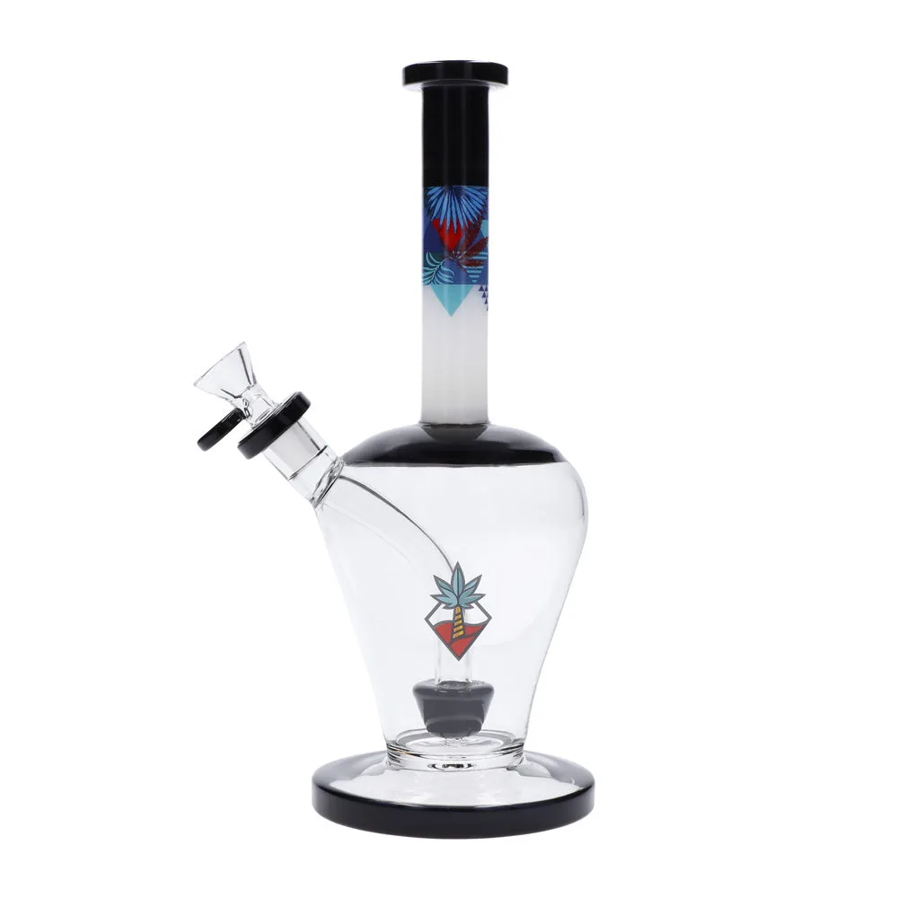 Cabana Cannabis Co. Vase Base Perc Bong with Circular Foot