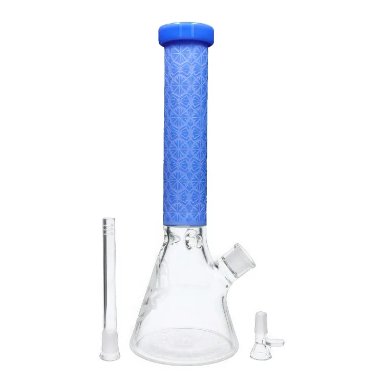 Cali Cloud X 14-inch Patterned Printed with Colored Tube Beaker
