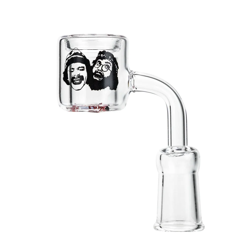 Cheech and Chong Female Quartz Thermal Banger with 90° angle