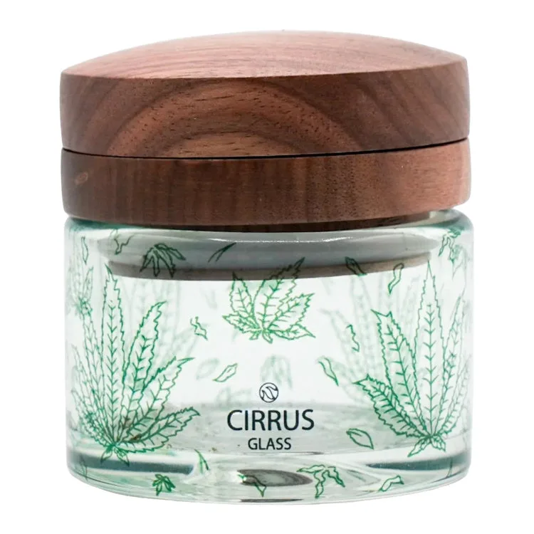 CIRRUS GLASS Grinder - Sativa