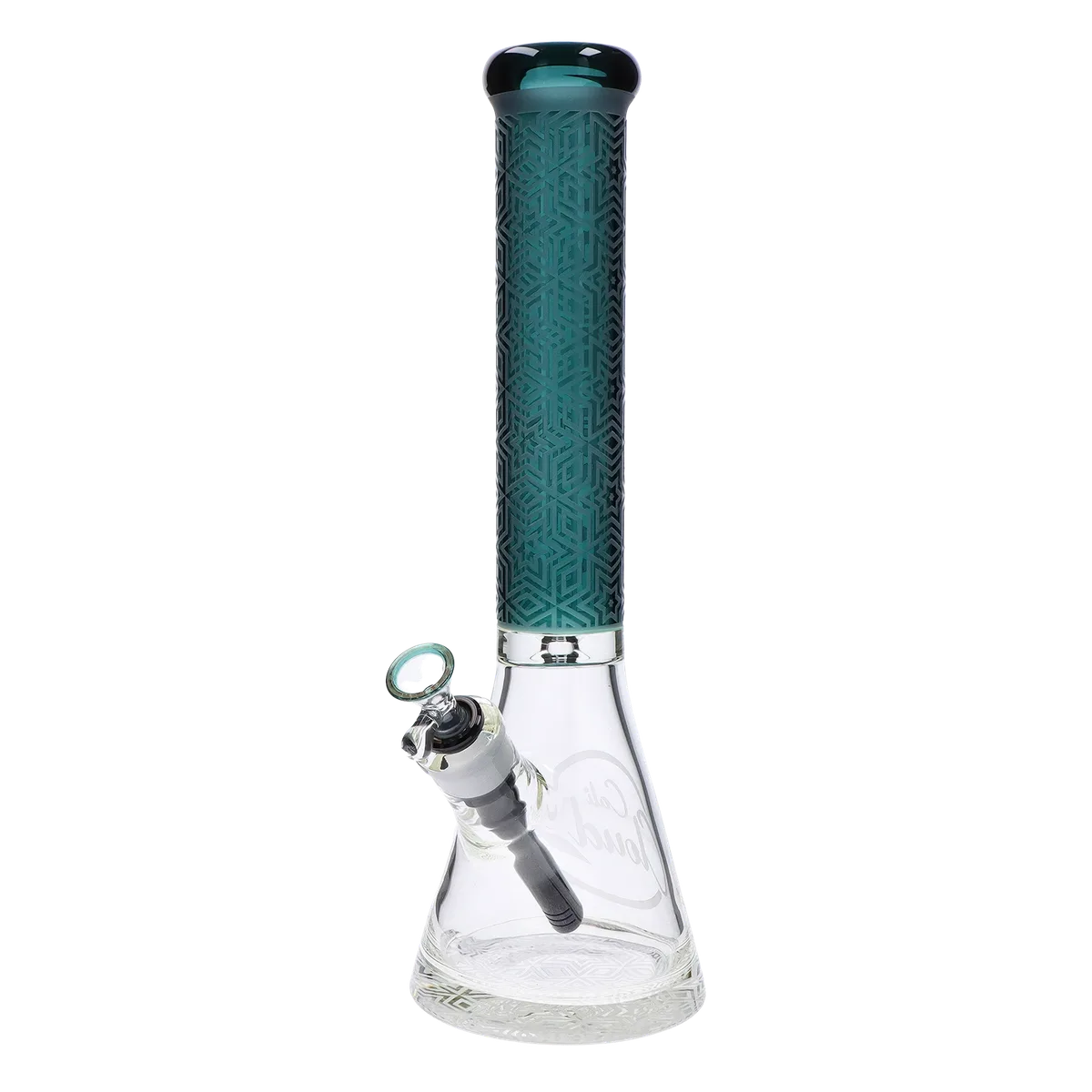 Cali Cloud X 15-inch Engraved Thick Base Beaker Bong