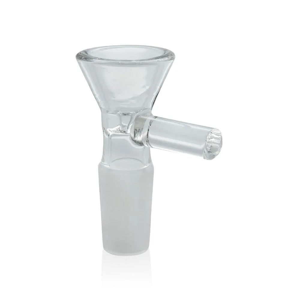 GC Crystal Glass Funnel Bowl with Handle