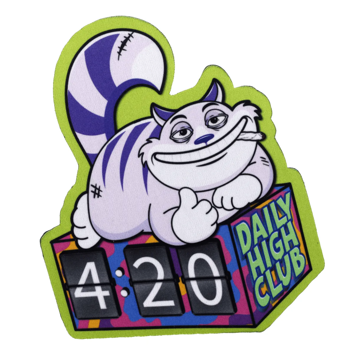 Daily High Club Cheshire Cat Dab Mat