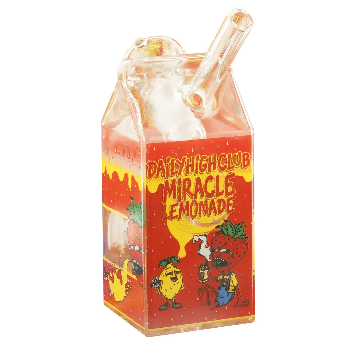 Daily High Club Juice Box Glass Bong