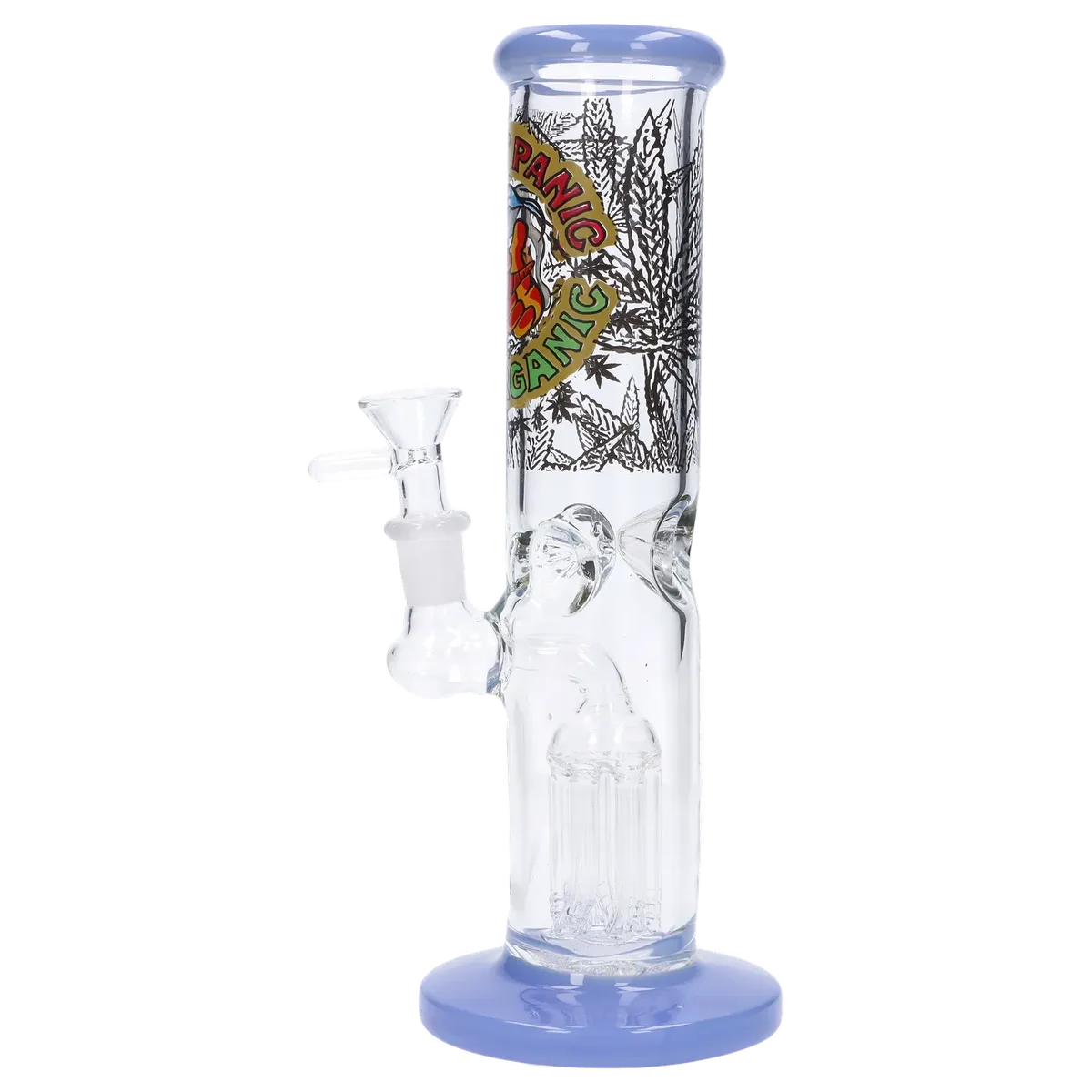 Do Not Panic Straight Tube with Tree Perc - 10 in