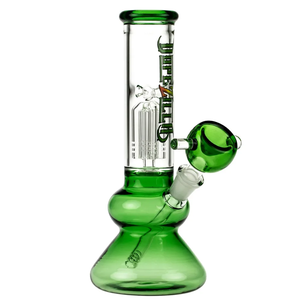 Dopezilla Glass Tokyo Dope Beaker Ice Bong with Tree Perc