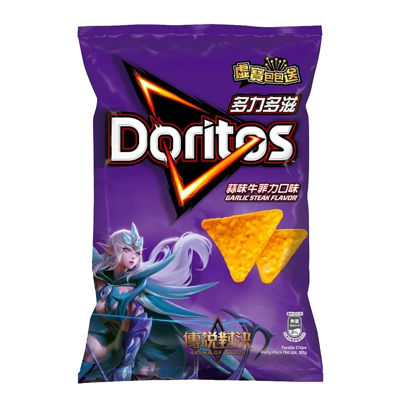 Doritos - Garlic Steak Corn Chips Single