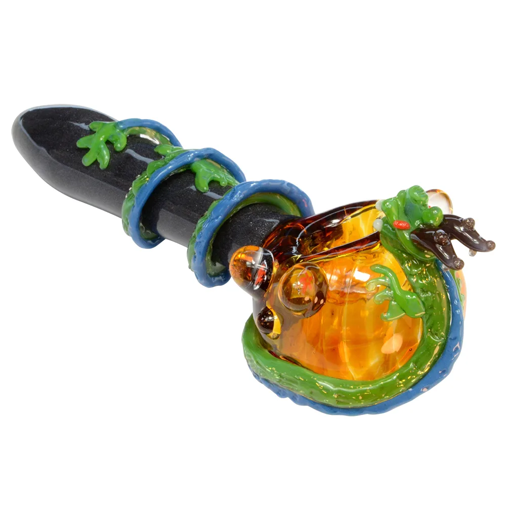 Empire Glassworks Dragon Sphere Spoon Pipe