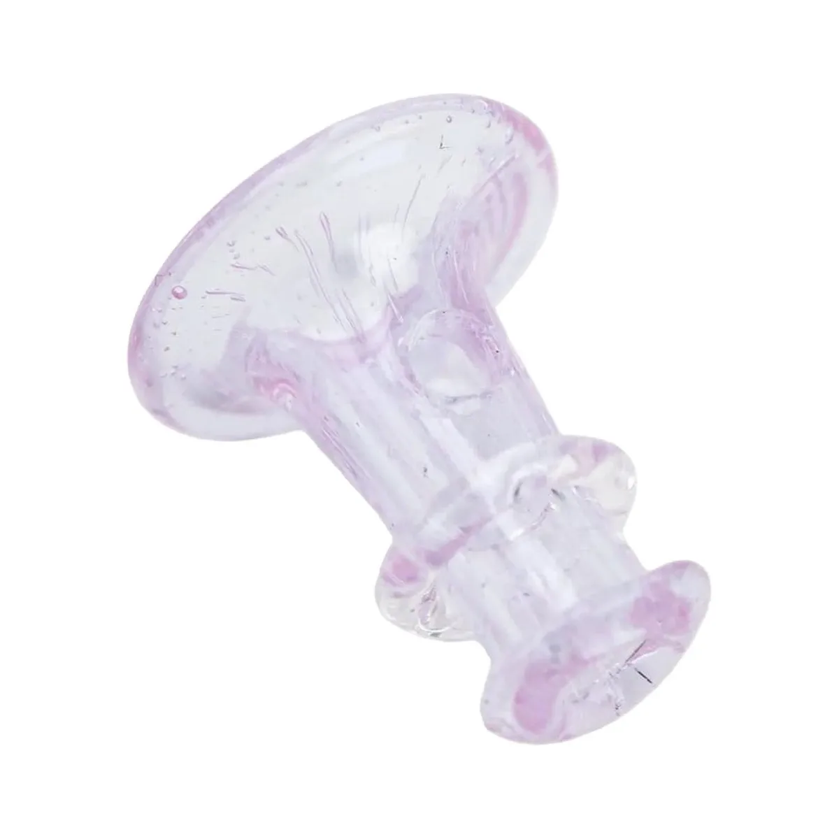 Empire Glassworks PuffCo 'New Peak' & Proxy Glass Joystick Cap - Pink Slyme