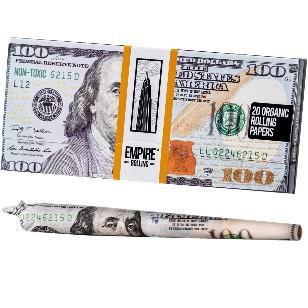 GC Empire Rolling Benny OG 100 Bill Papers