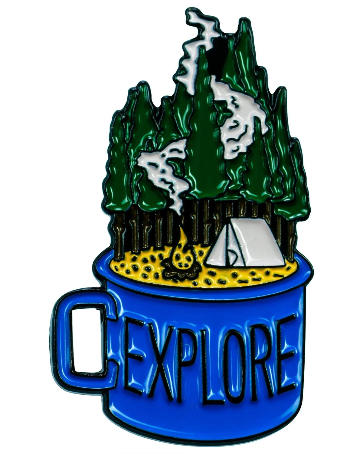 GC Explorer's Cup Enamel Pin