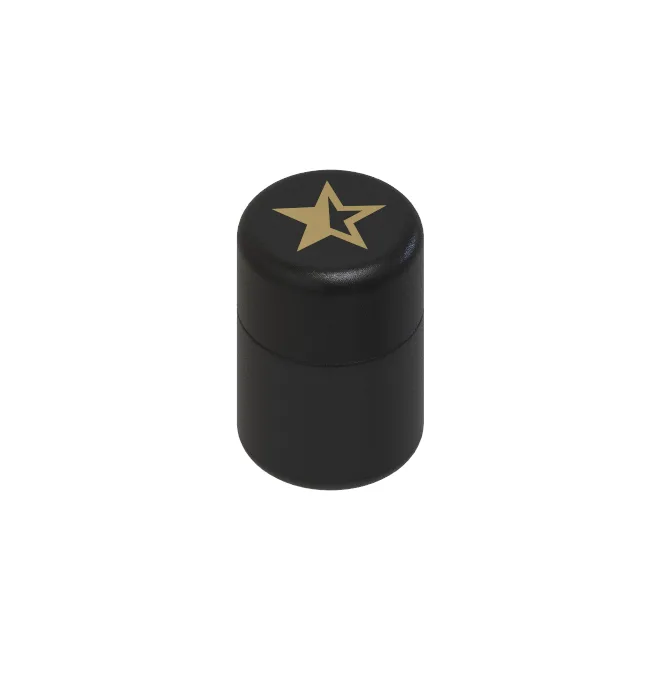 Famous Design Stash Jar | Black