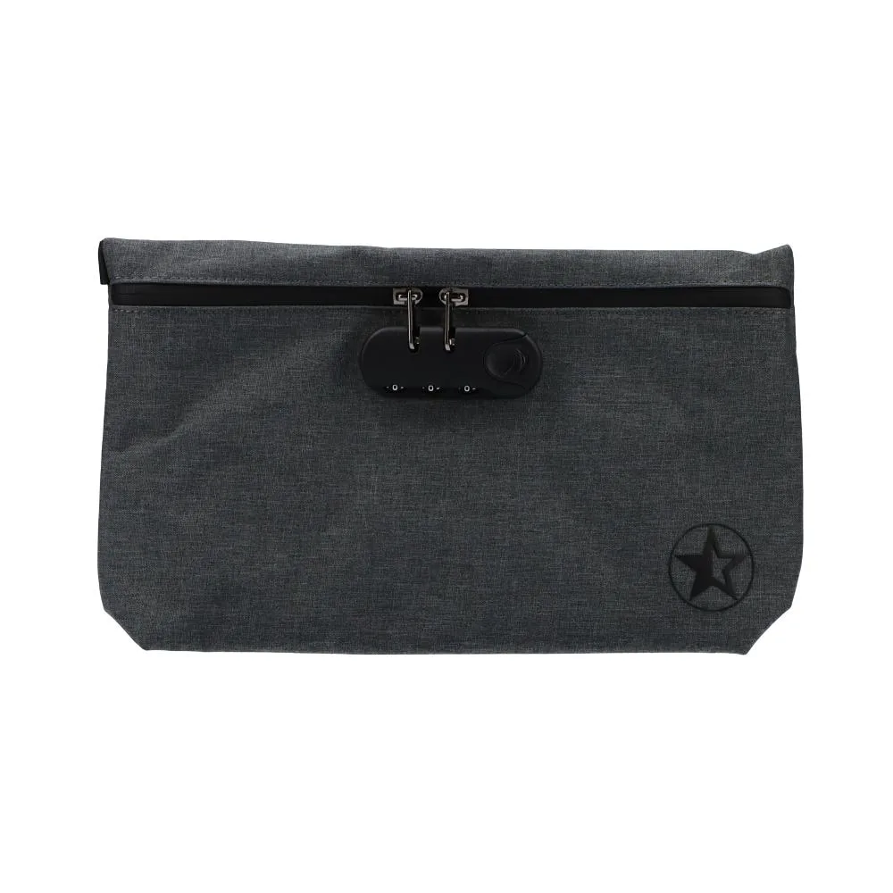 Famous X Smell Proof & Lockable Stash Bag | Matte Grey