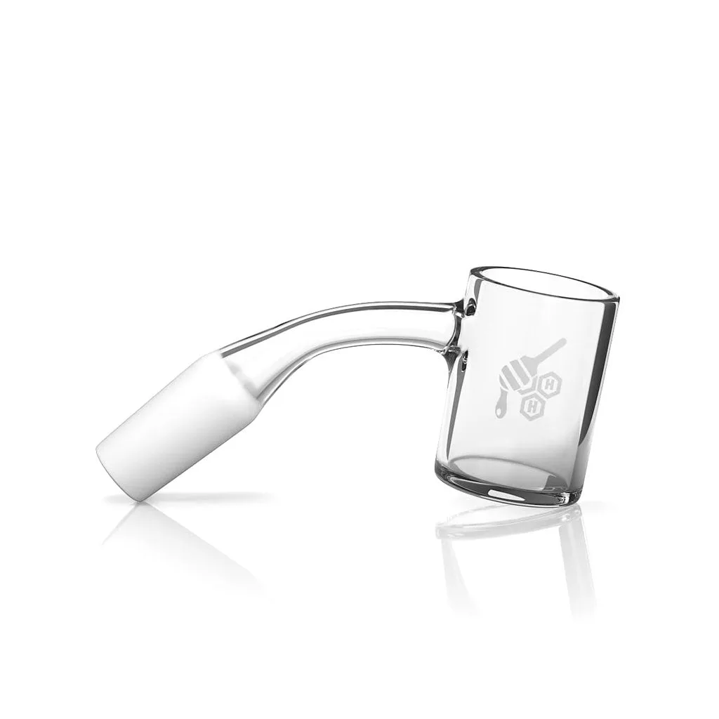 Honeybee Herb FLAT TOP ORIGINAL QUARTZ BANGER - 45° DEGREE | YL