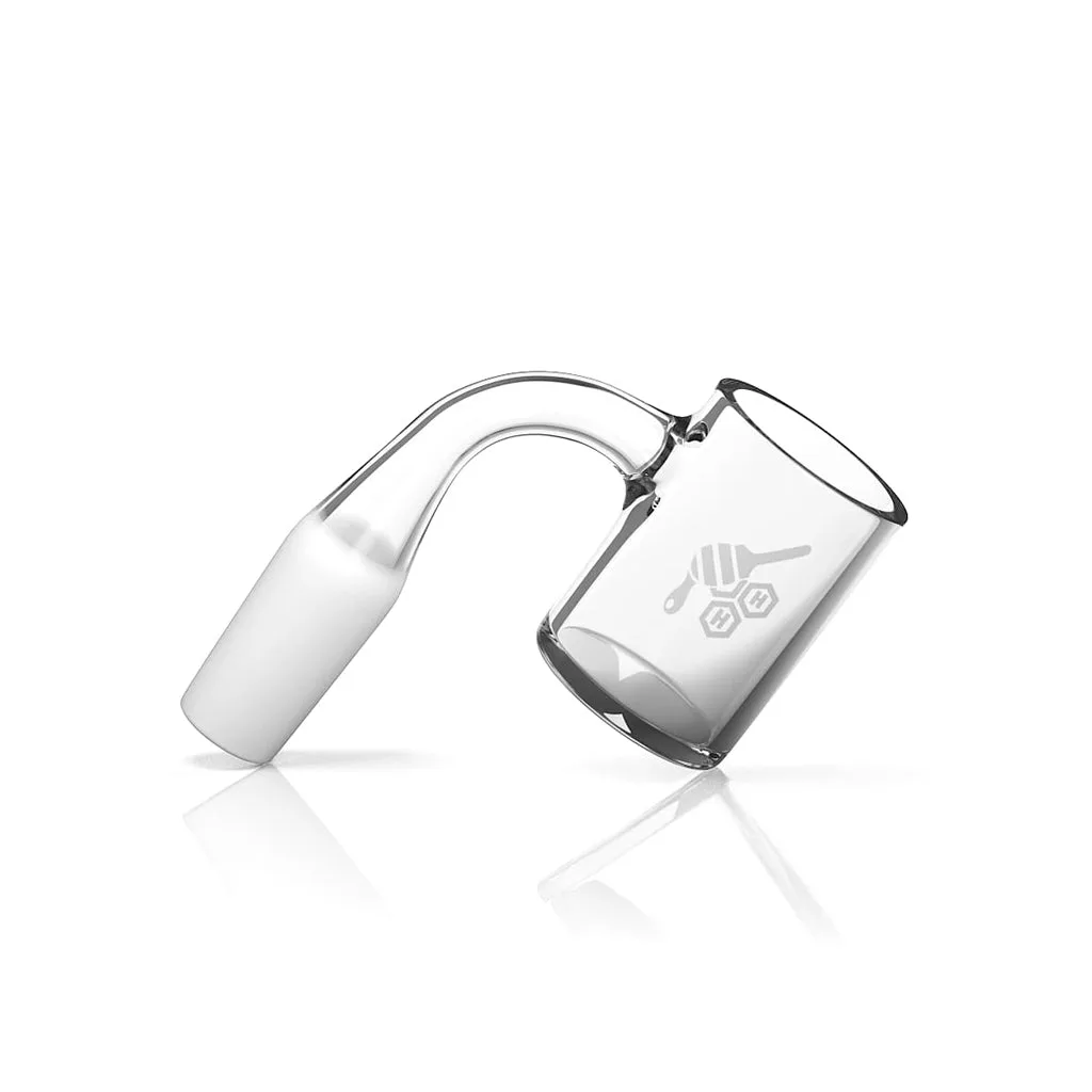 Honeybee Herb FLAT TOP ORIGINAL QUARTZ BANGER - 90° DEGREE | YL