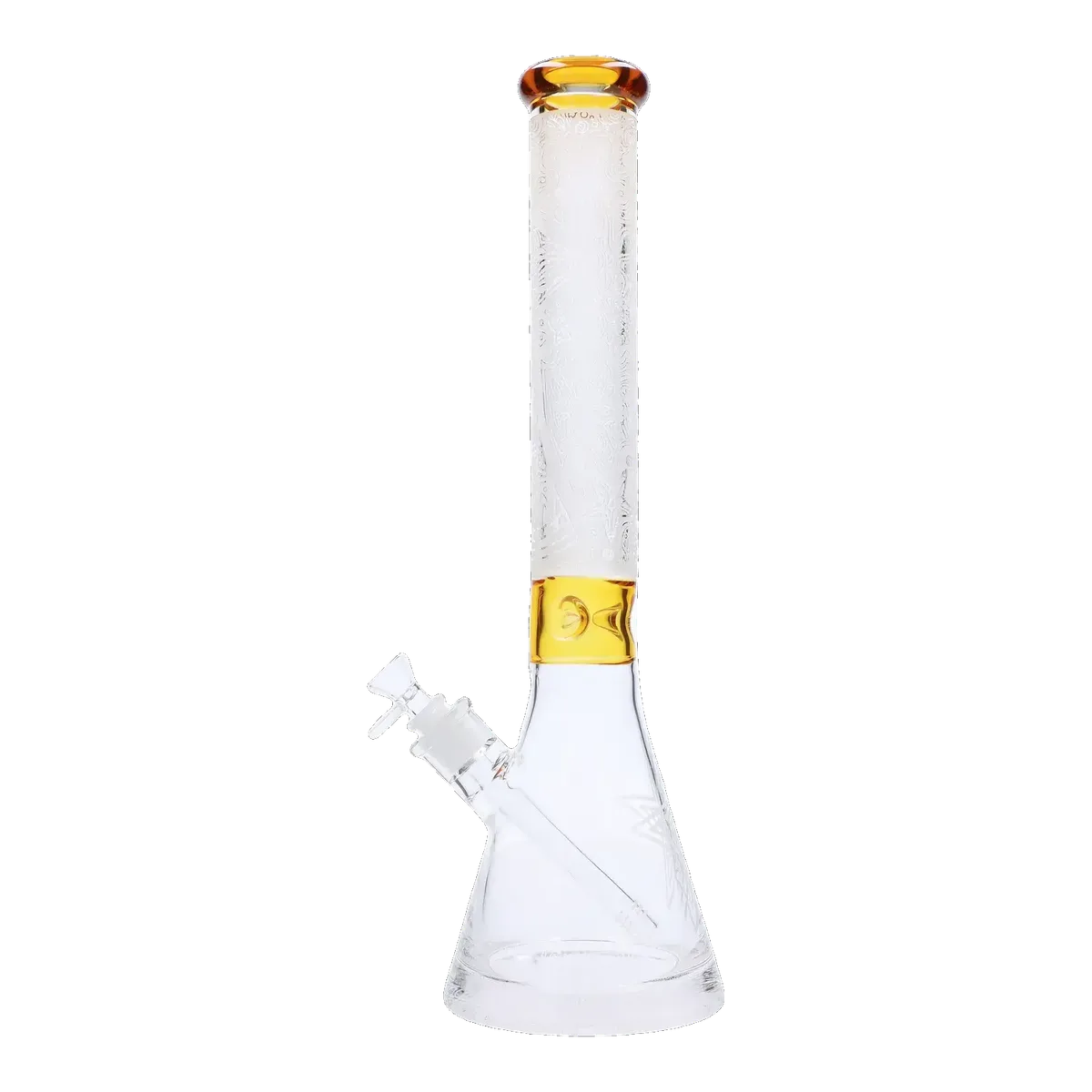 Frosted Engraved Bong - 17 in. Light
