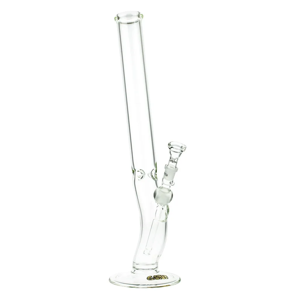 G-Spot Glass Hangover Ice Bong with Real Gold Logo | 50 cm
