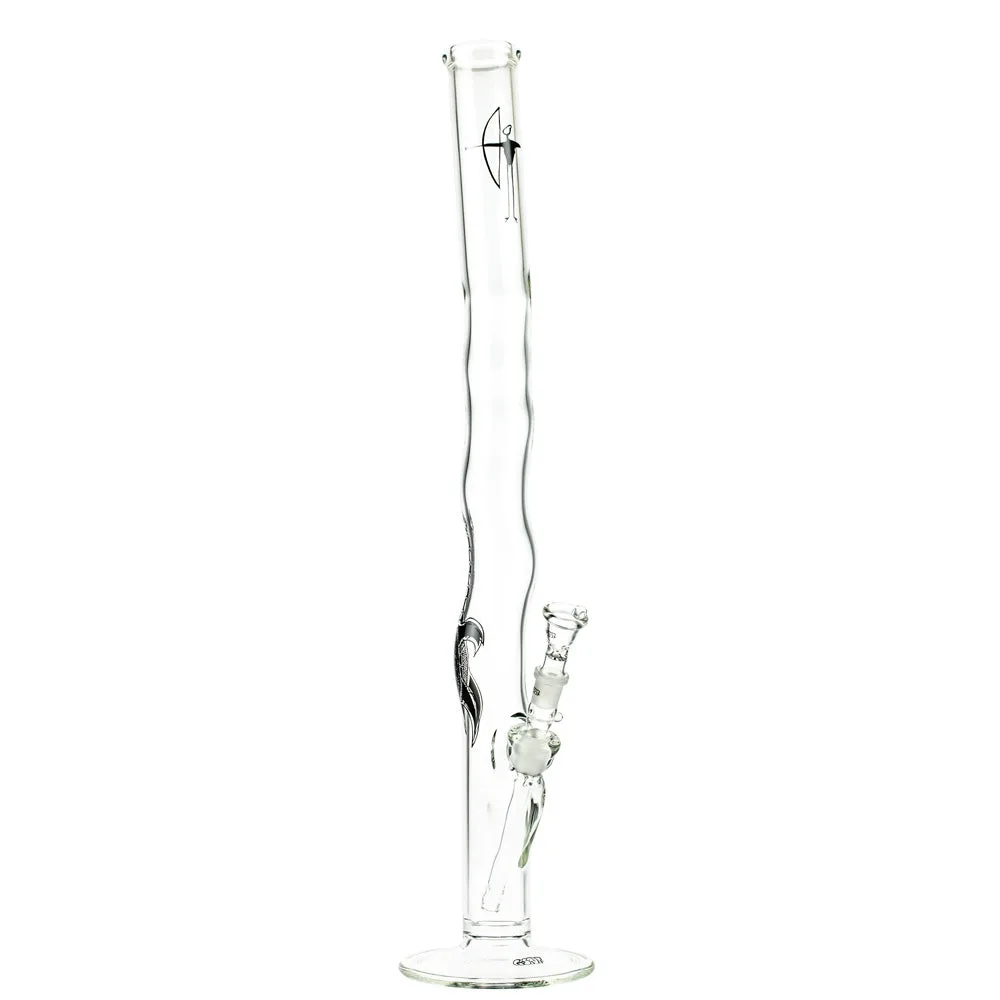 G-Spot Glass Large Aboriginal Bong with Solid Tank Joint | 60 cm