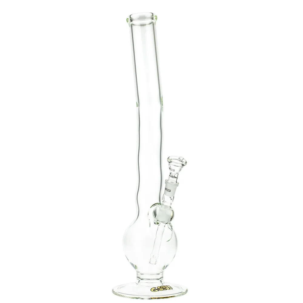 G-Spot Glass Wave Bong with Real Gold Logo | 50 cm