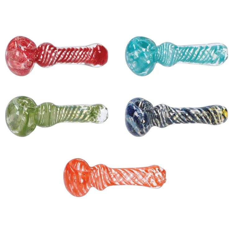 GC 3-inch Glass Swirl w/ Fume Hand Pipe