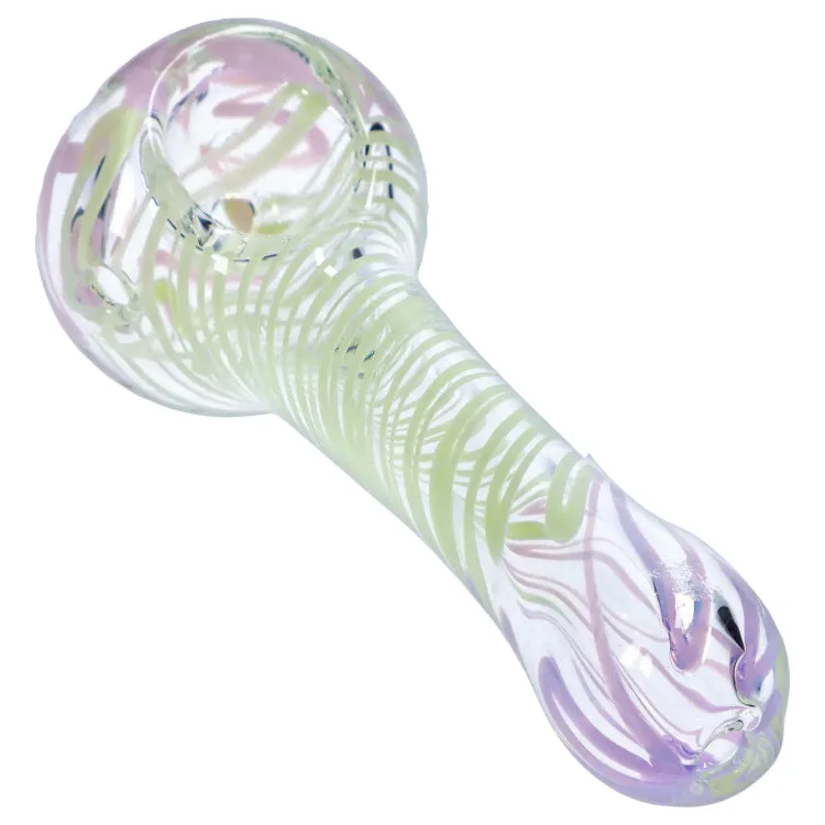 GC 3-inch Glass Tight Swirl Hand Pipe Tight Swirl
