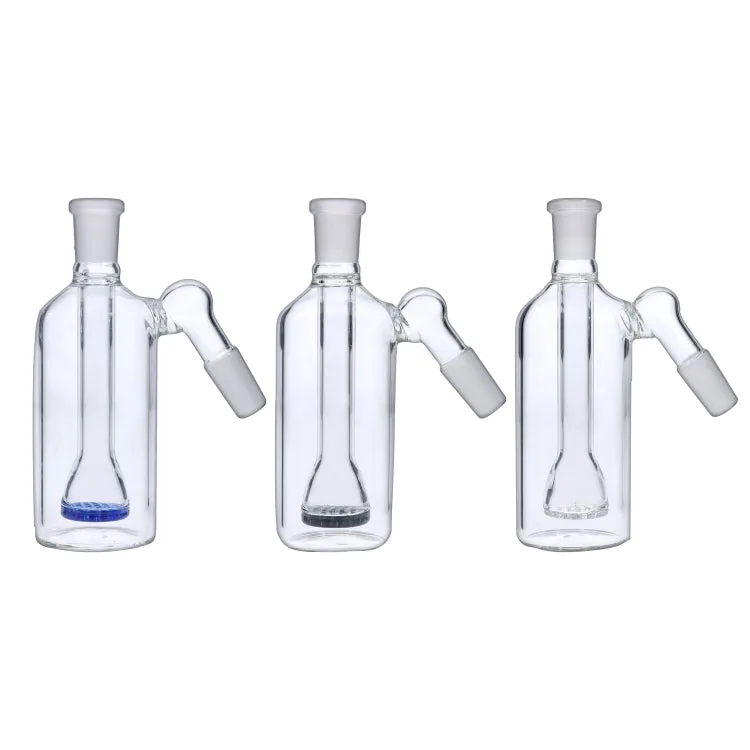GC Colored Honeycomb Perc Ash Catcher - 45 degree - Male 14mm