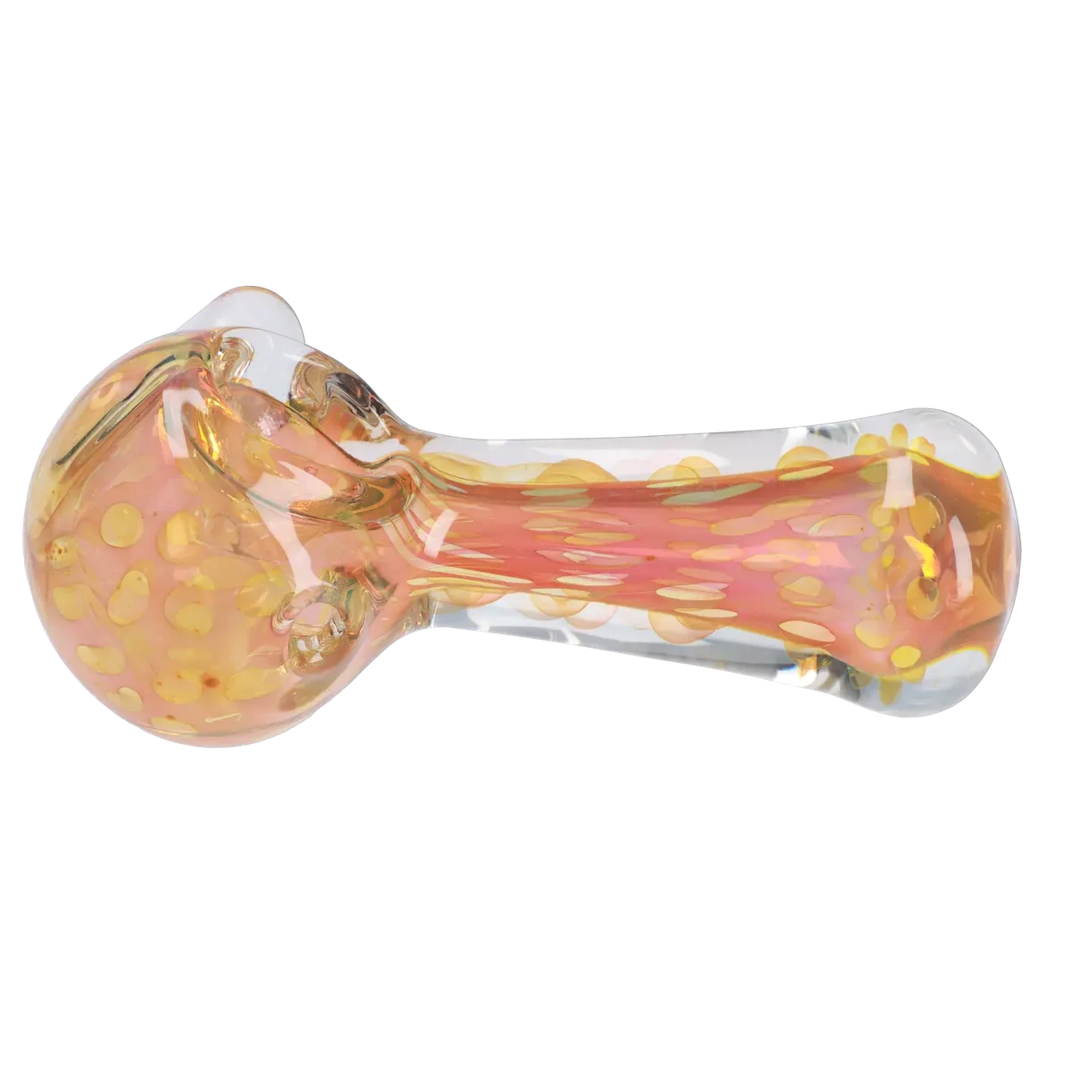 GC Frit Twisty Spoon Pipe - 4.5 in.