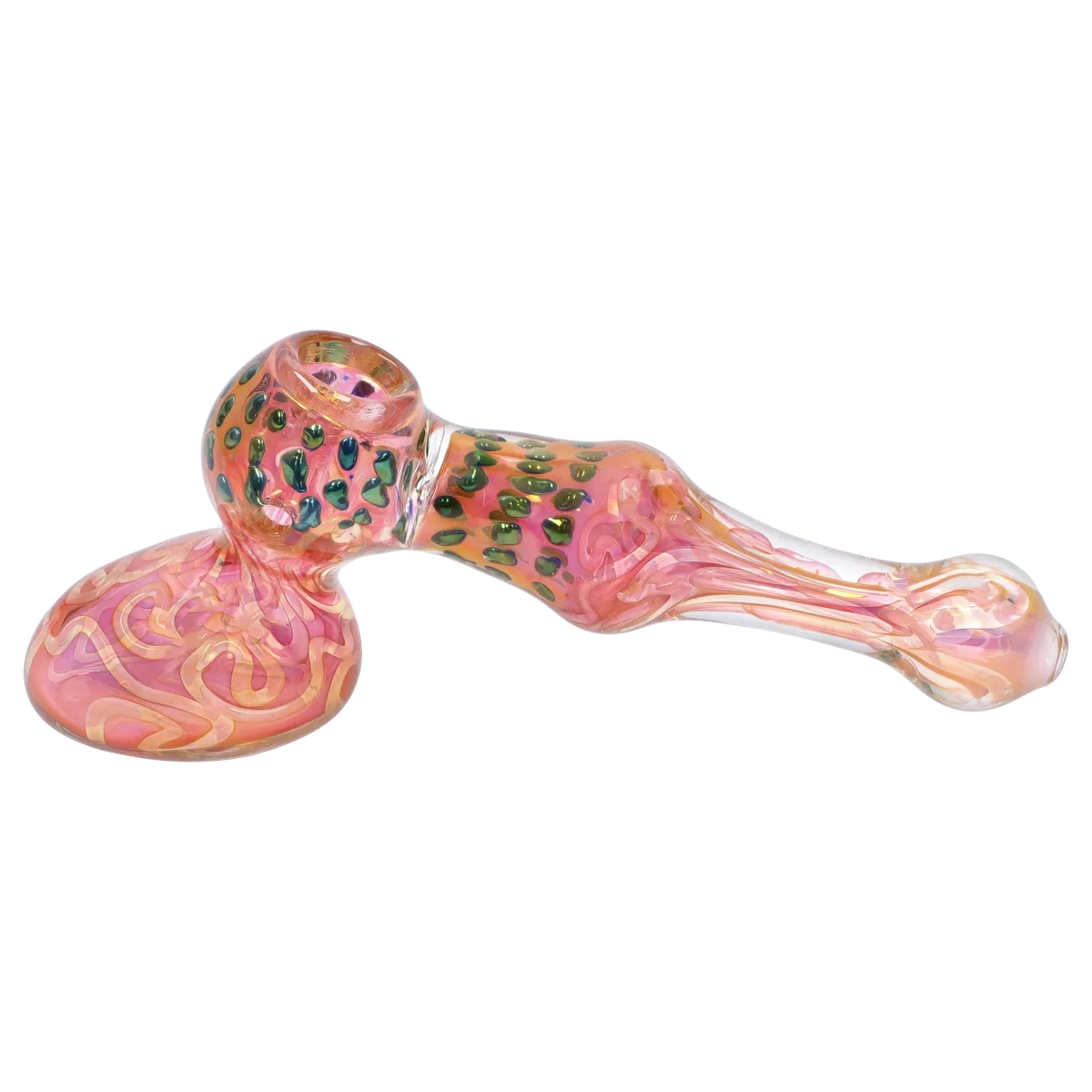 GC Gold Fume and Slime Hammer Bubbler - 8 in.