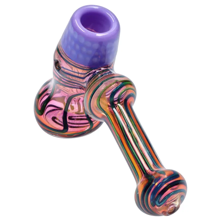 GC Gold Fume Hammer Bubbler - 7 in.