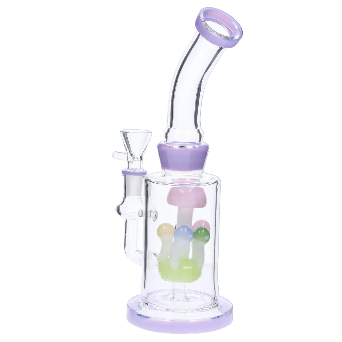 GC Multi-Mushroom Perc Bong - 9 in.