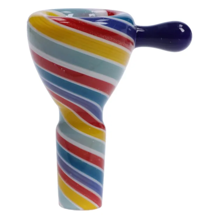 GC Solid Color Bowl with Dabber Horn - Male 14mm