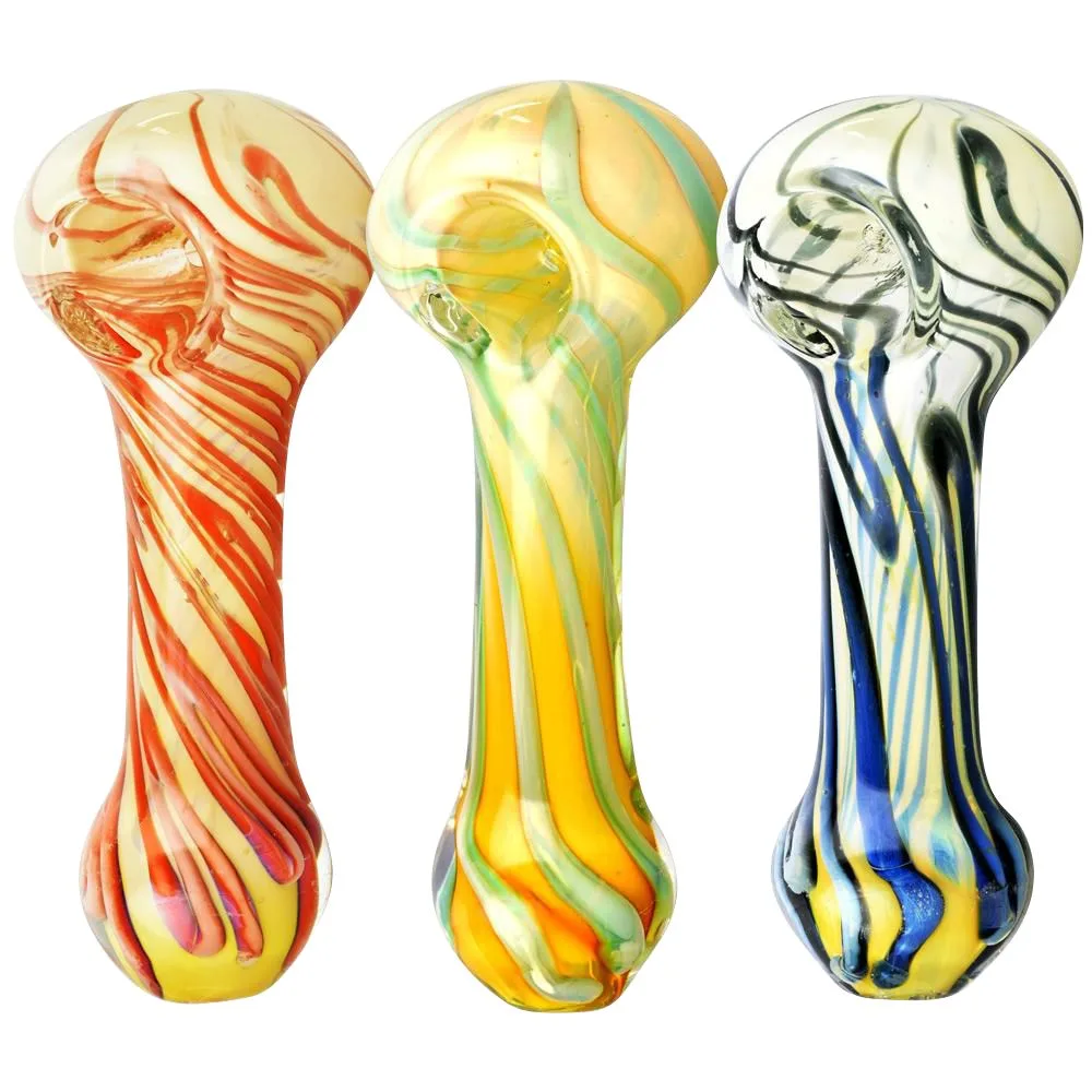 Gilbert Worked Swirl Spoon Pipe