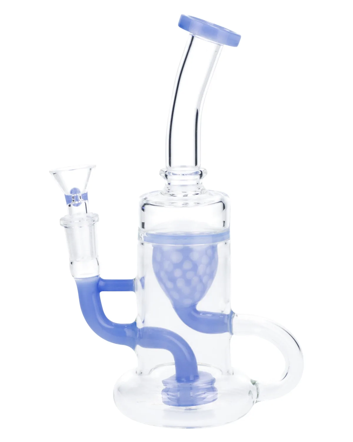GC Glass Bent Neck Percolator Bong