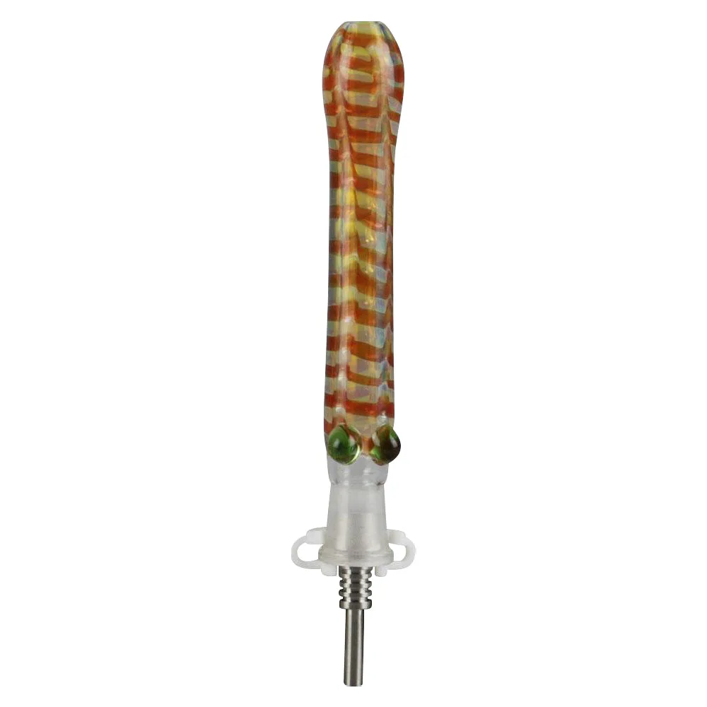 Glass Dab Collector Straw with 10mm Titanium Tip