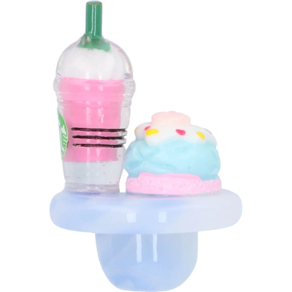 Glass Ice Cream Carb Cap