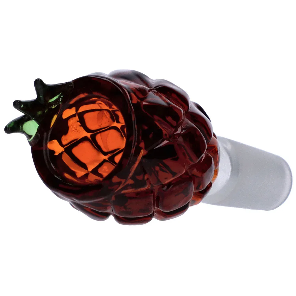 Glass Pineapple Herb Bowl