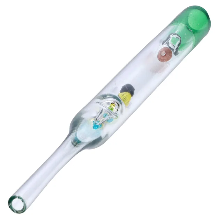 GC Glass Straw with Beads