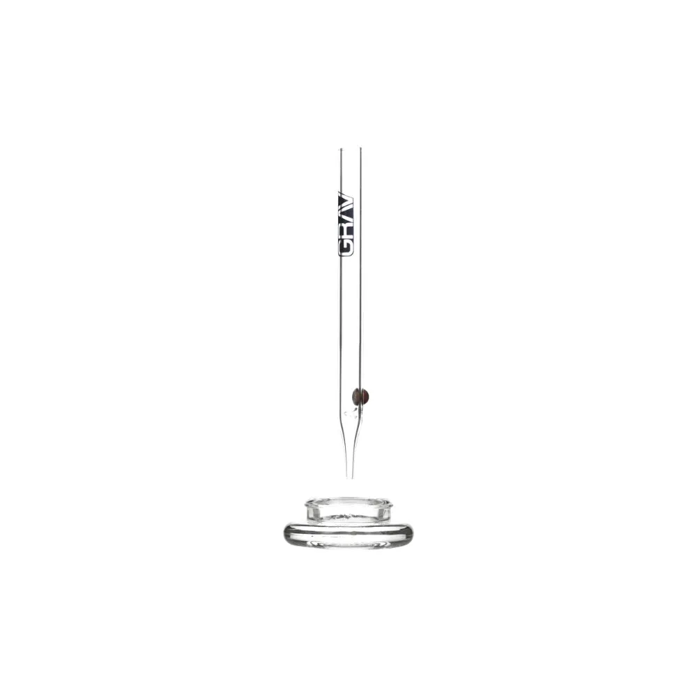 Grav Labs Clear Vapor Straw & Dish