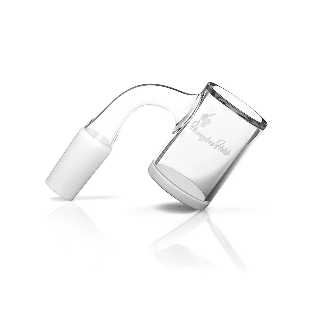 Honeybee Herb HONEY & MILK BEVEL QUARTZ BANGER- 90° DEGREE | BL