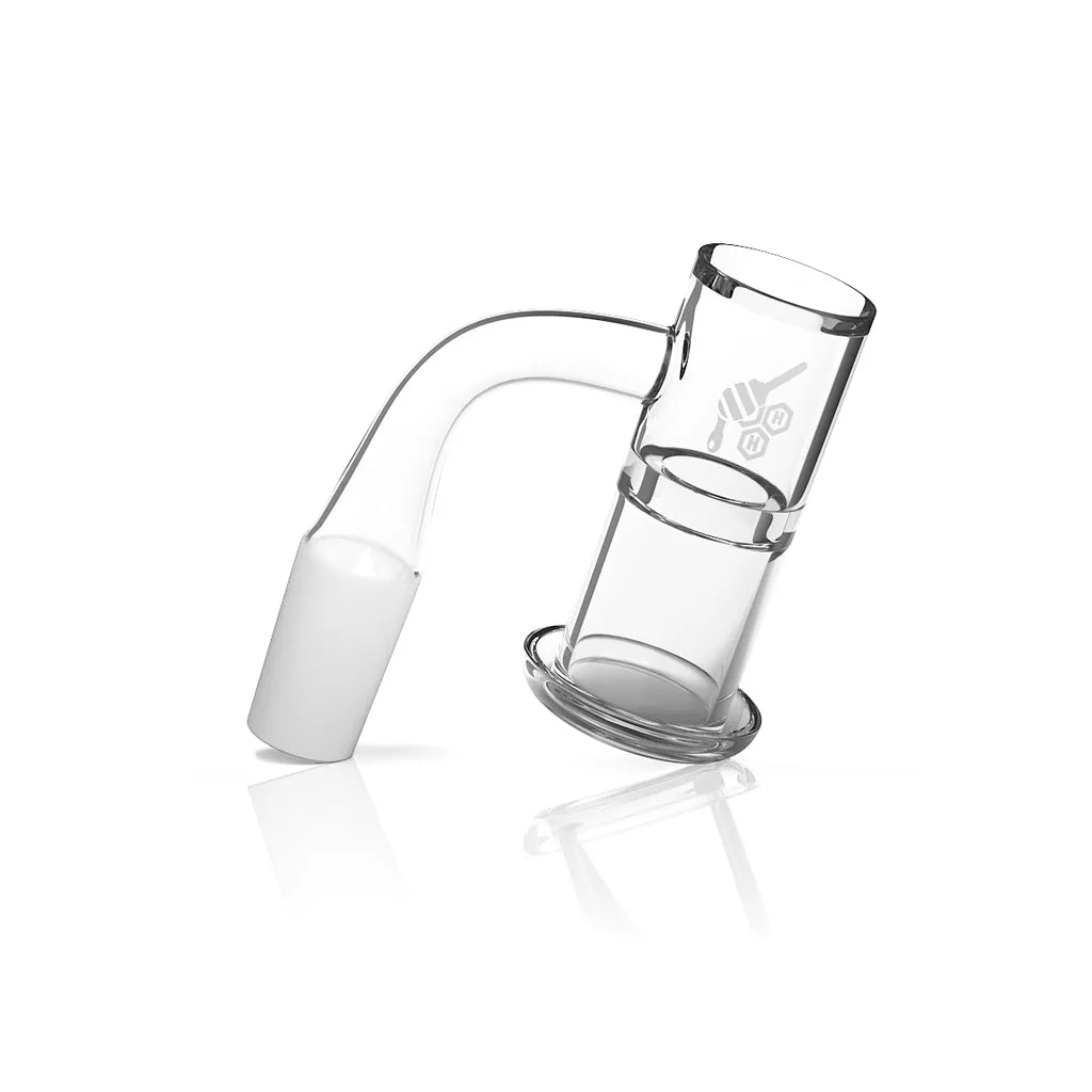 Honeybee Herb HONEYSUCKLE XL QUARTZ BANGER - 90° DEGREE | YL
